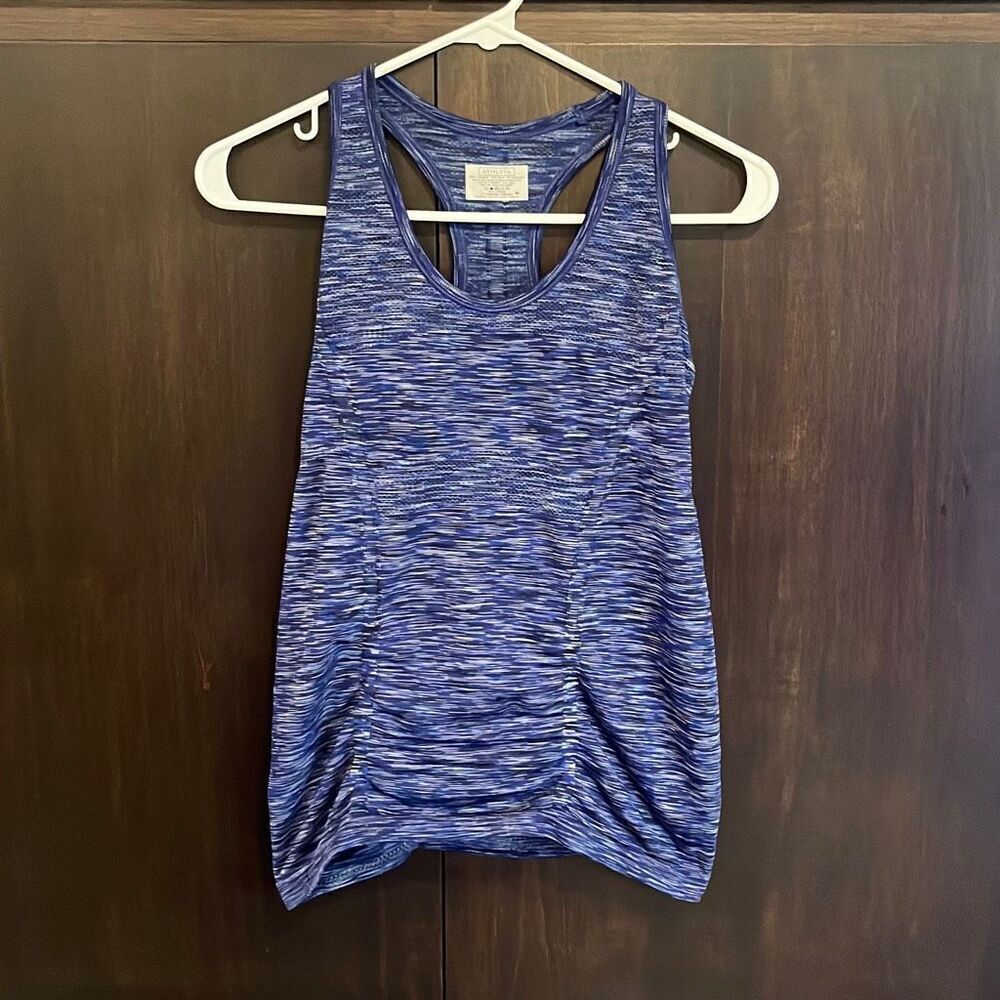 Athleta Fastest Track Purple Racer Back Tank Top Medium‎